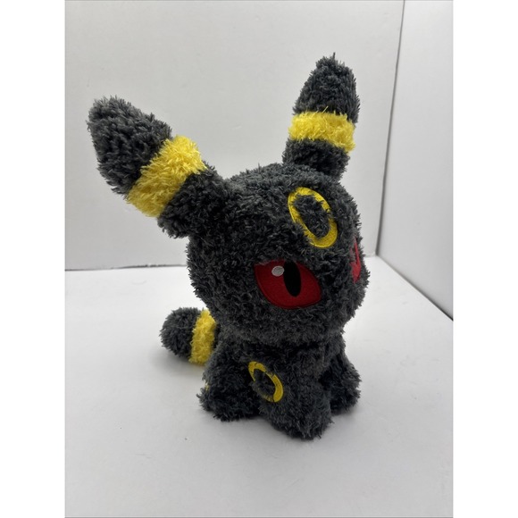 Sekiguchi Moko Umbreon Blackie Fluffy Plushie 11" Made In China - Picture 11 of 13